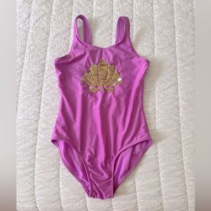 Girls one piece bathing suit